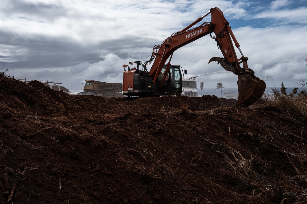 Corps of Engineers begins construction of temporary Lahaina school