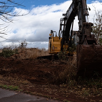 Corps of Engineers begins construction of temporary Lahaina school