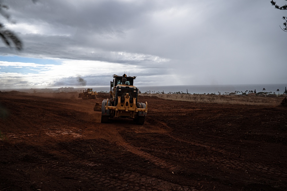 Corps of Engineers begins construction of temporary Lahaina school