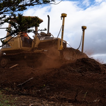 Corps of Engineers begins construction of temporary Lahaina school