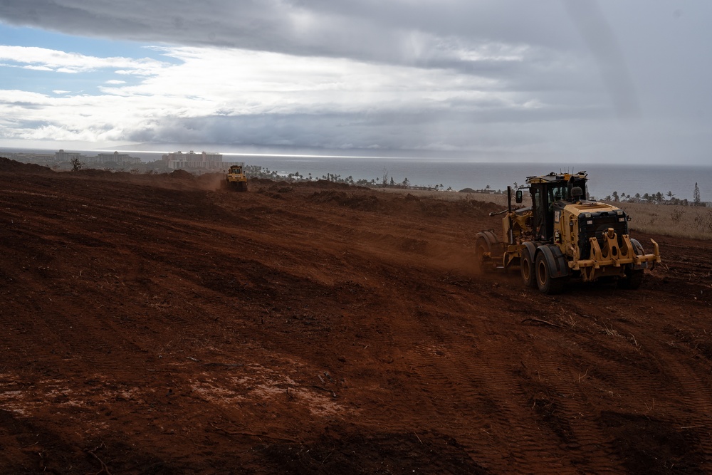 Corps of Engineers begins construction of temporary Lahaina school