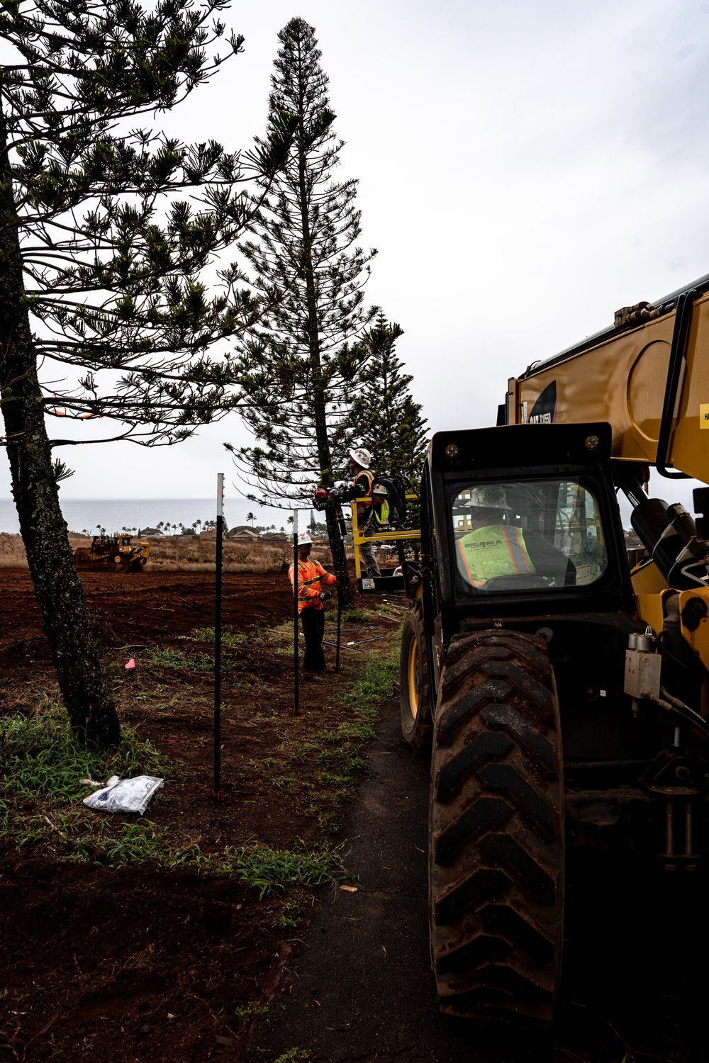 Corps of Engineers begins construction of temporary Lahaina school