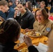 USS Ronald Reagan (CVN 76) hosts Chief of Naval Operations Adm. Lisa Franchetti and Master Chief Petty Officer of the Navy, James Honea, for Thanksgiving