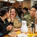 USS Ronald Reagan (CVN 76) hosts Chief of Naval Operations Adm. Lisa Franchetti and Master Chief Petty Officer of the Navy, James Honea, for Thanksgiving