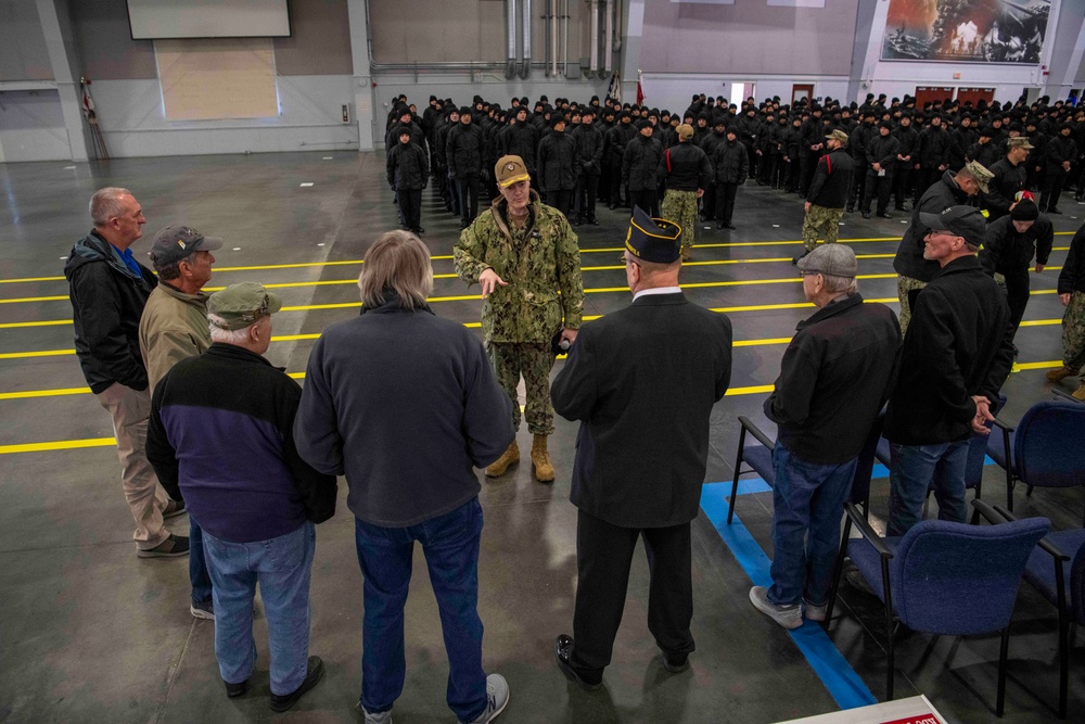 Recruit Training Command (RTC) Holds Adpot-A-Sailor on Thanksgiving