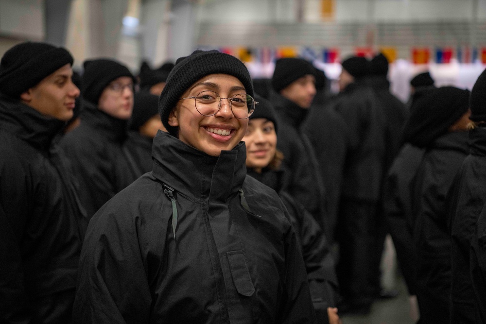 Recruit Training Command (RTC) Holds Adpot-A-Sailor on Thanksgiving