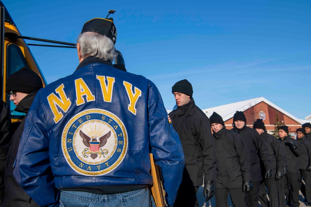 Recruit Training Command (RTC) Holds Adpot-A-Sailor on Thanksgiving