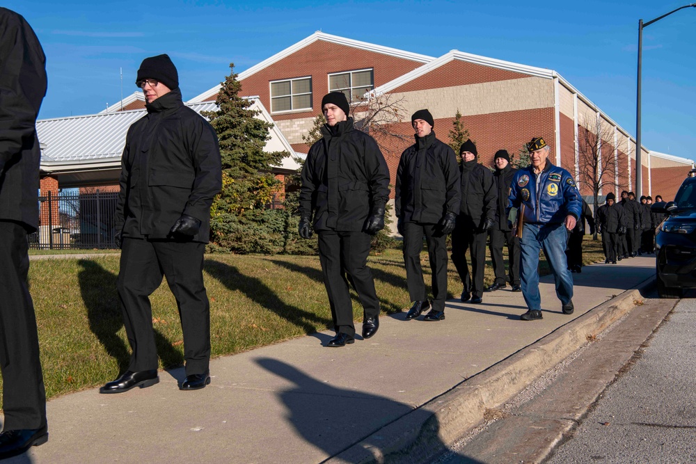 Recruit Training Command (RTC) Holds Adpot-A-Sailor on Thanksgiving
