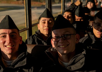 Recruit Training Command (RTC) Holds Adpot-A-Sailor on Thanksgiving