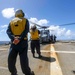 USS Shoup conducts flight operations Helicopter Maritime Strike Squadron 51