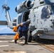 USS Shoup conducts flight operations Helicopter Maritime Strike Squadron 51