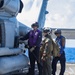 USS Shoup conducts flight operations Helicopter Maritime Strike Squadron 51