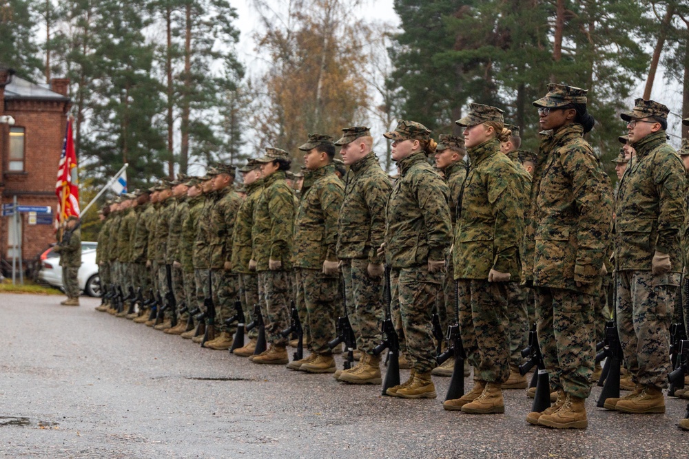 Combat Logistics  Battalion 6 Participates In Swedish Heritage Parade on Nylands Brigade