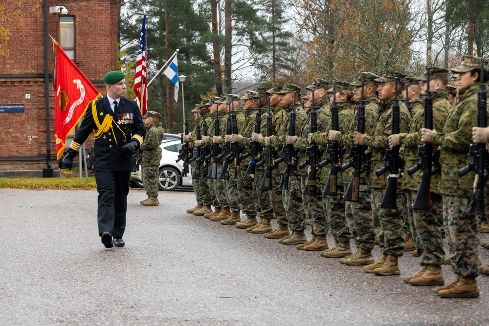 Combat Logistics  Battalion 6 Participates In Swedish Heritage Parade on Nylands Brigade