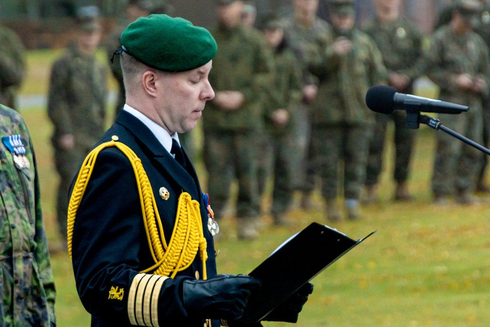 Combat Logistics  Battalion 6 Participates In Swedish Heritage Parade on Nylands Brigade