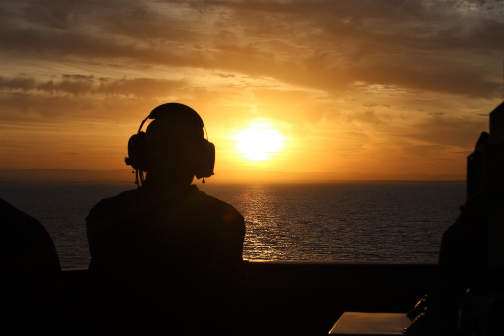 USS McFaul Conducts Suez Canal Transit