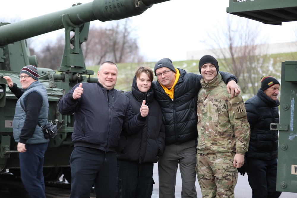 U.S. troops join NATO Allies for Lithuanian Armed Forces Day Parade