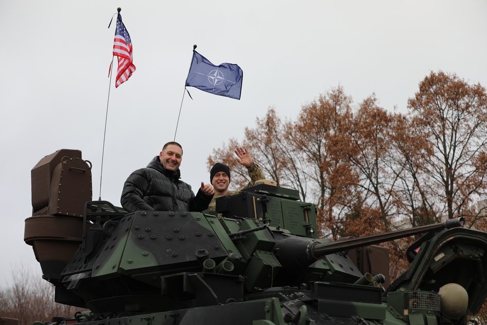 U.S. troops join NATO Allies for Lithuanian Armed Forces Day Parade