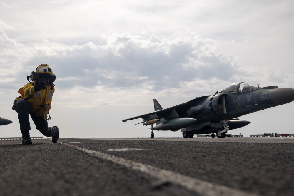 USS Bataan Flight Operations