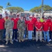 Brig. Gen. Gibbs visits 2023 Hawaiʻi Wildfire Response Mission team members