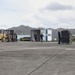 Emergency Ship Salvage Material Unloaded and Staged for Downed P-8A Salvage Efforts