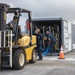 Emergency Ship Salvage Material Unloaded and Staged for Downed P-8A Salvage Efforts