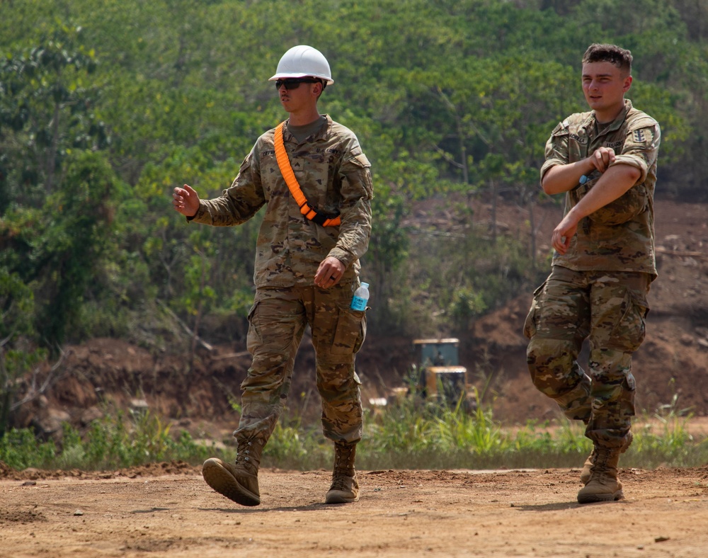 Igniting his future, soldier swears to defend the Constitution at the top of a volcano