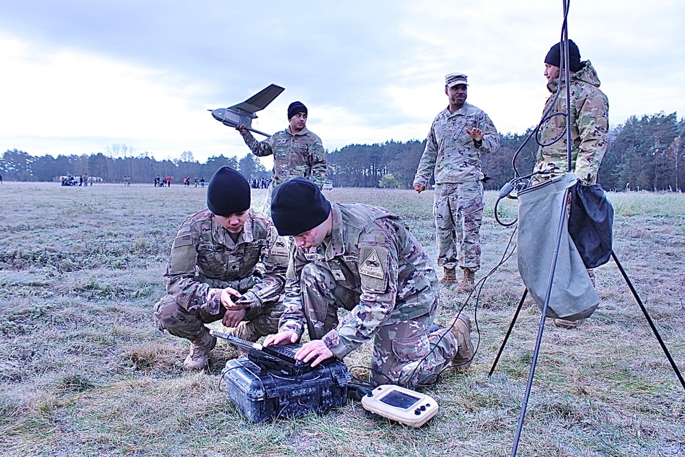 Blackshawks Soldiers Training on Unmanned Aerial Systems