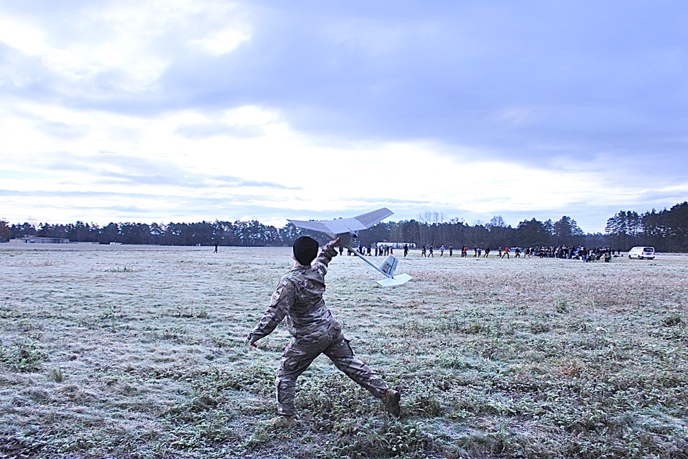 Blackhawks Soldiers Train on Unmanned Aerial Systems