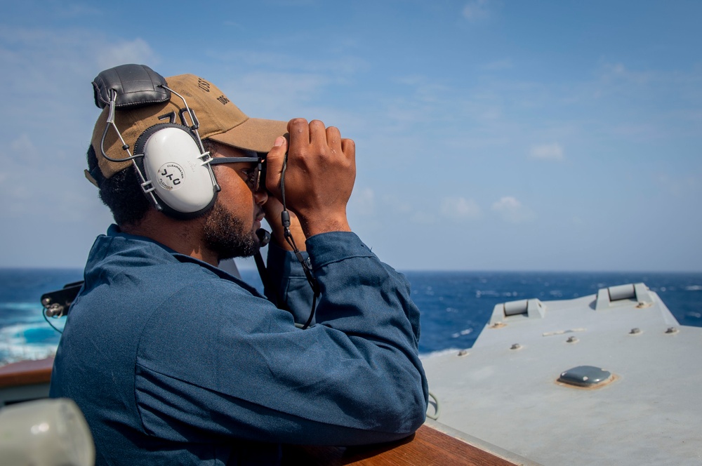 USS Hopper (DDG 70) Conducts Routine Underway Operations