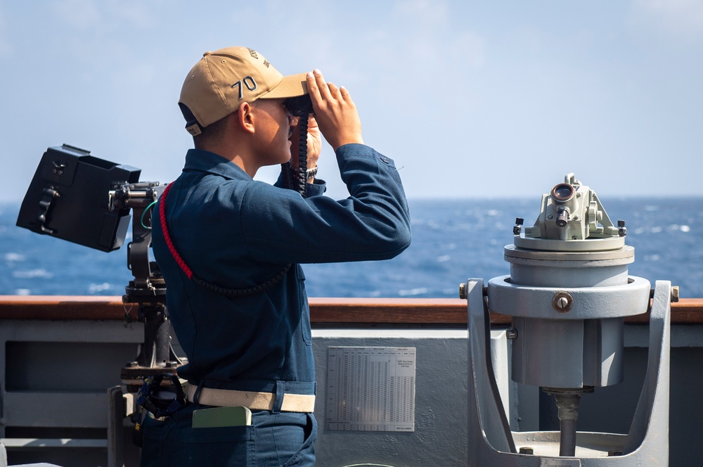 USS Hopper (DDG 70) Conducts Routine Underway Operations