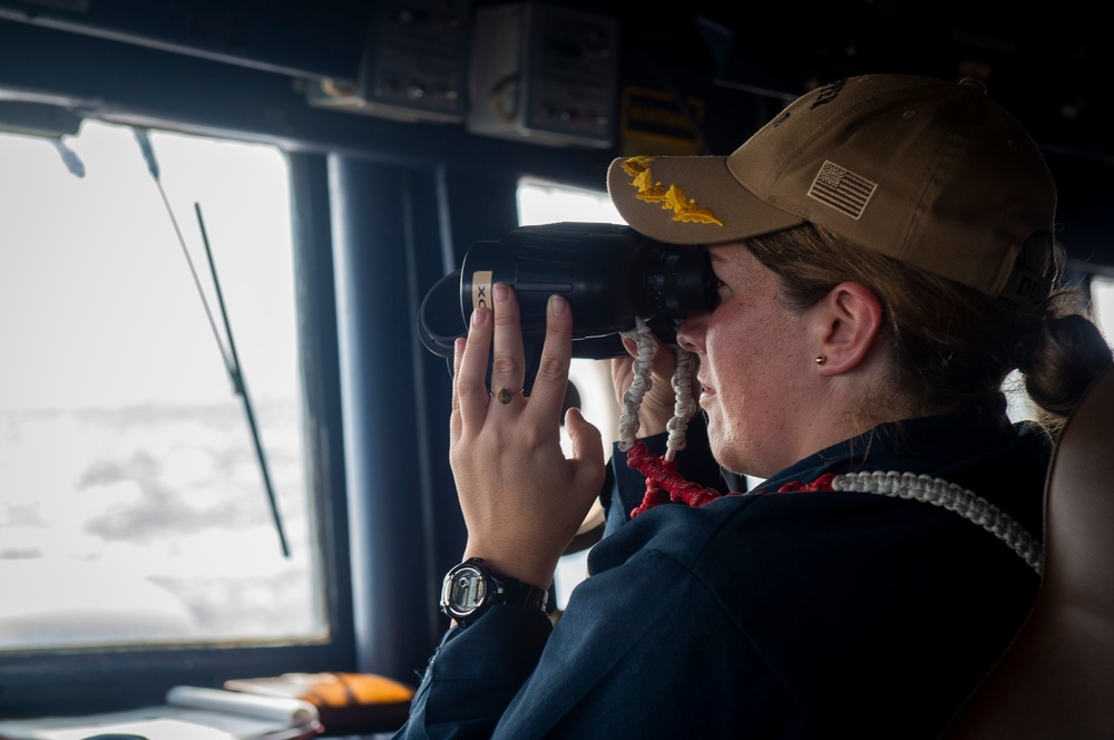 USS Hopper (DDG 70) Conducts Routine Underway Operations