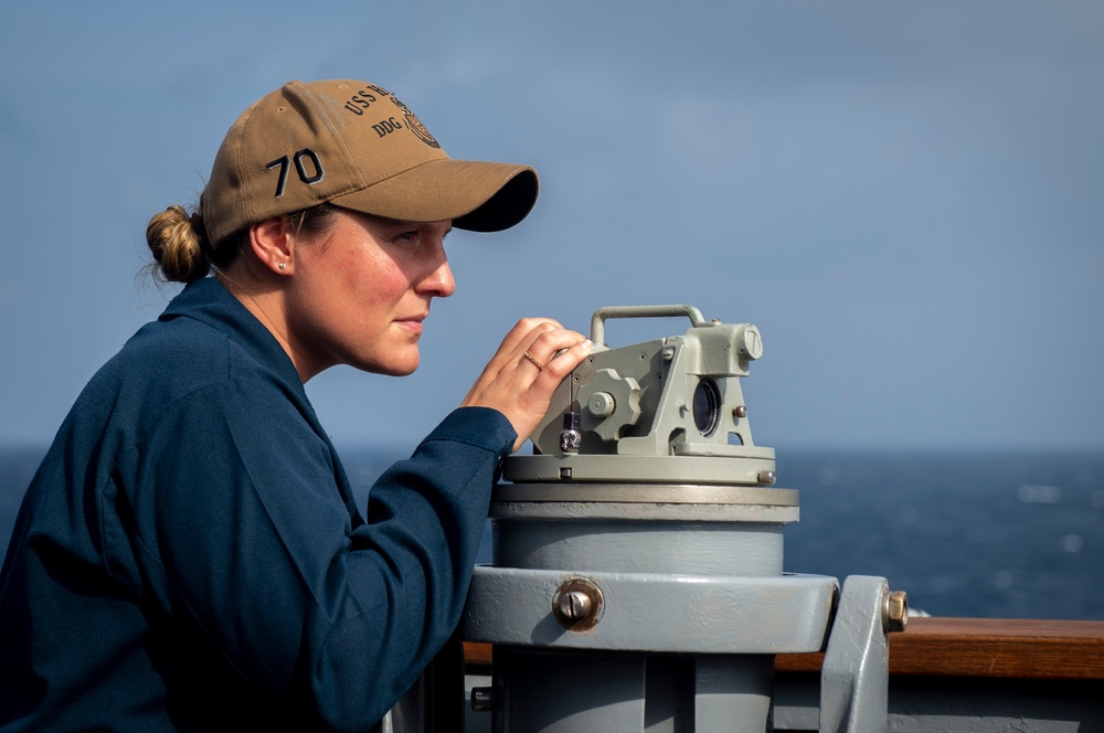 USS Hopper (DDG 70) Conducts Routine Underway Operations