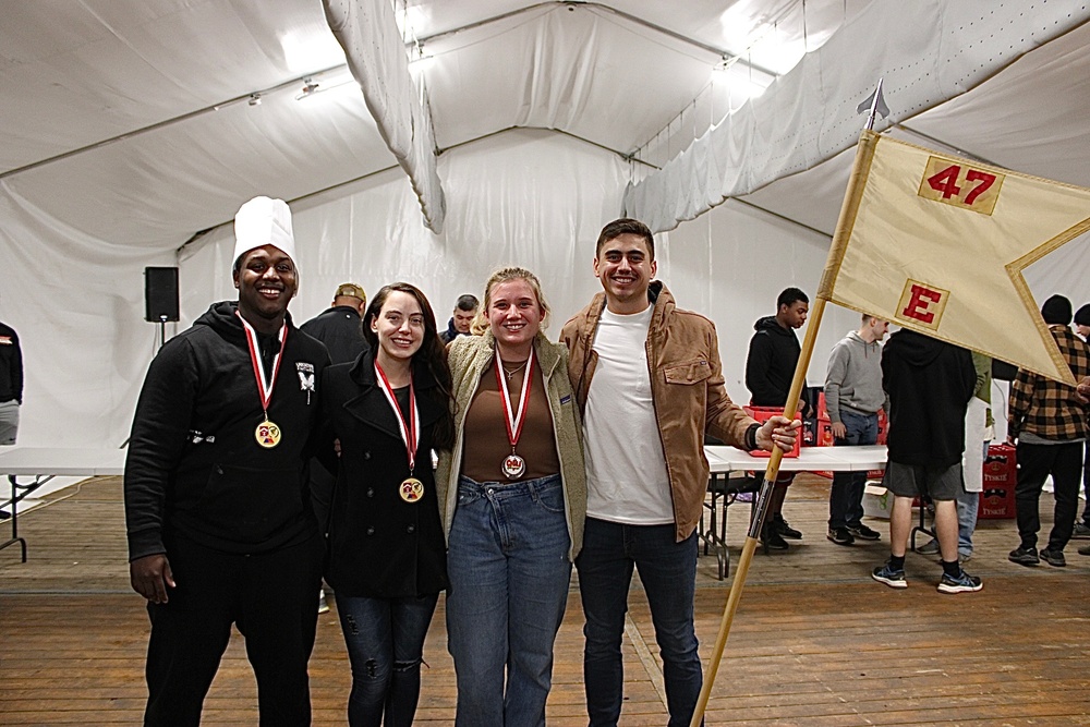 Soldiers Celebrate the Holiday's with a Chili Cook-off