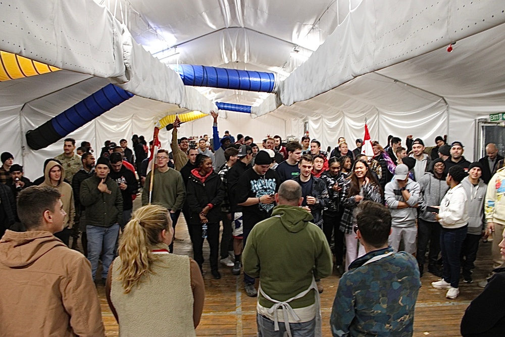 Soldiers Celebrate the Holiday's with a Chili Cook-off