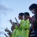 Students from Marine Corps Air Station Iwakuni performed with the local community for the 350th annual Kintaikyo Bridge Art Festival