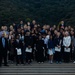 Students from Marine Corps Air Station Iwakuni performed with the local community for the 350th annual Kintaikyo Bridge Art Festival