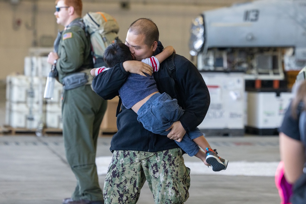 Home Sweet Home; Carrier Air Wing 5 Returns to MCAS Iwakuni