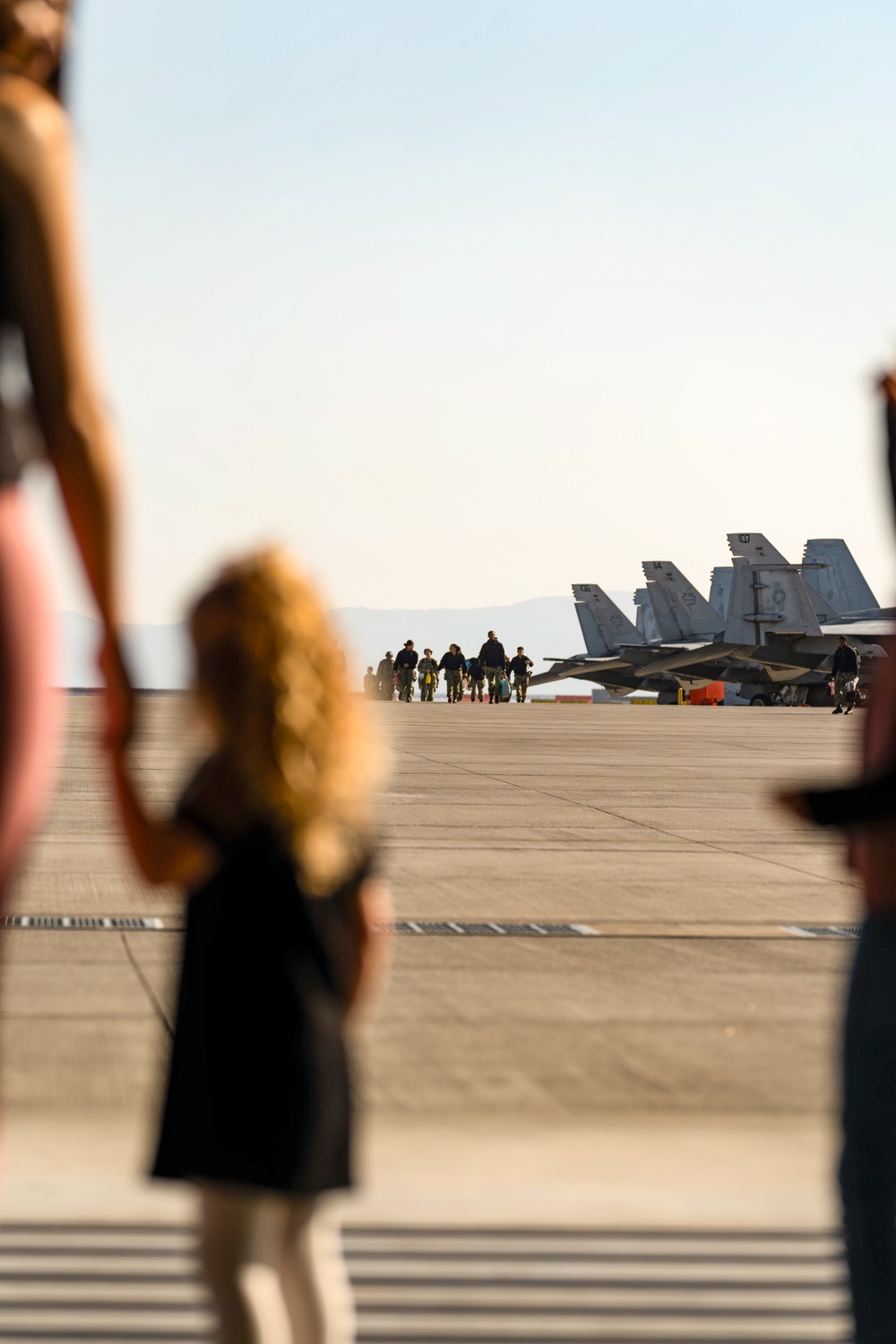 U.S. Navy Carrier Air Wing (CVW) 5 returns to Marine Corps Air Station Iwakuni.