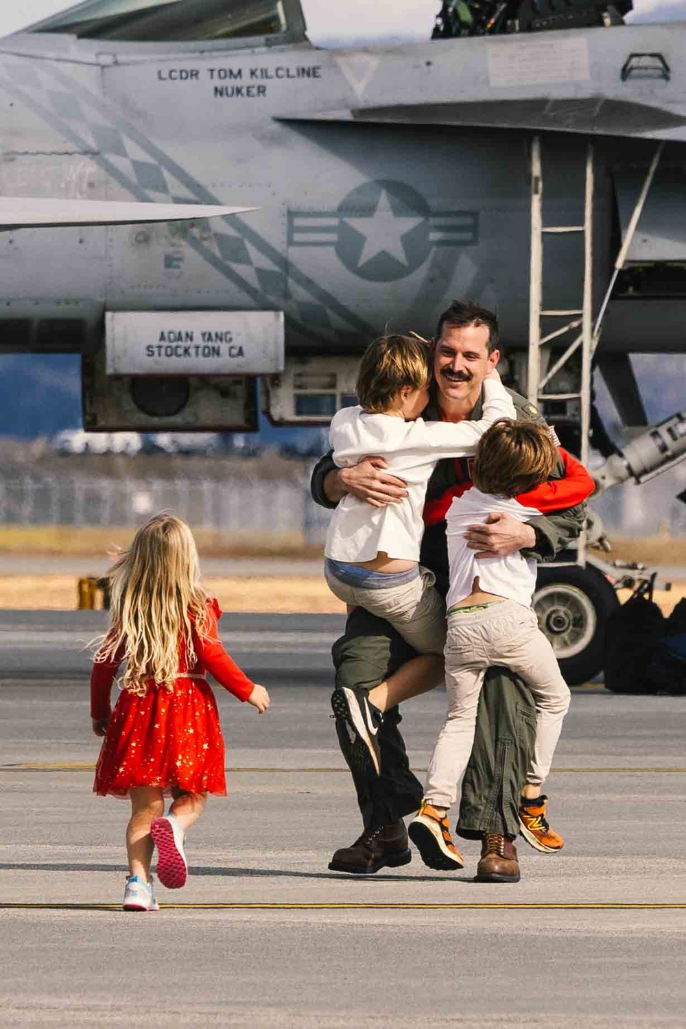 Home at Last: Pilots with CVW-5 return to Marine Corps Air Station Iwakuni