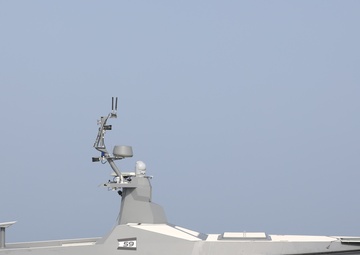 Task Force 59 Operates Unmanned Systems with USS Indianapolis in the Arabian Gulf