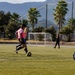 The U.S. and Japanese participate in Youth Soccer Tournament in Sou-Oshima
