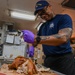 Coast Guard Cutter Polar Star (WAGB-10) celebrates Thanksgiving underway