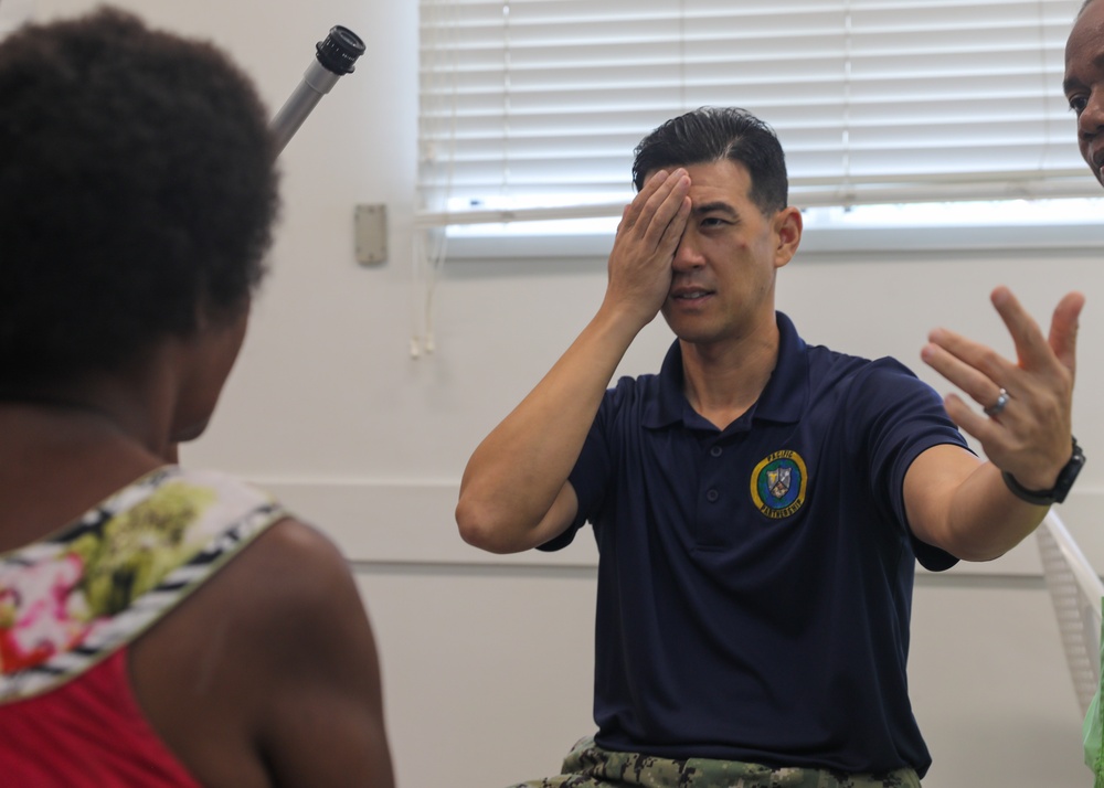Pacific Partnership 2024-1: Optometry in Solomon Islands