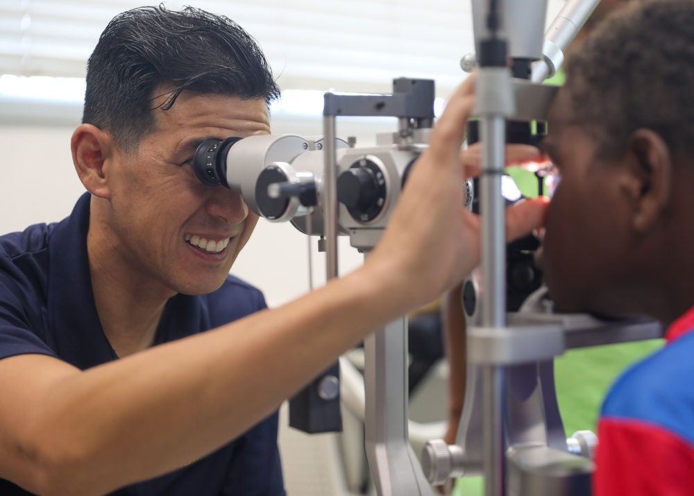 Pacific Partnership 2024-1: Optometry in Solomon Islands