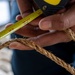 USS Carl Vinson (CVN 70) Sailors Conduct Mooring Line Maintenance