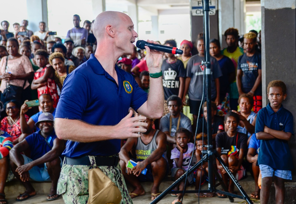 Pacific Partnership 2024-1: Auki Solomon Islands Band Concert