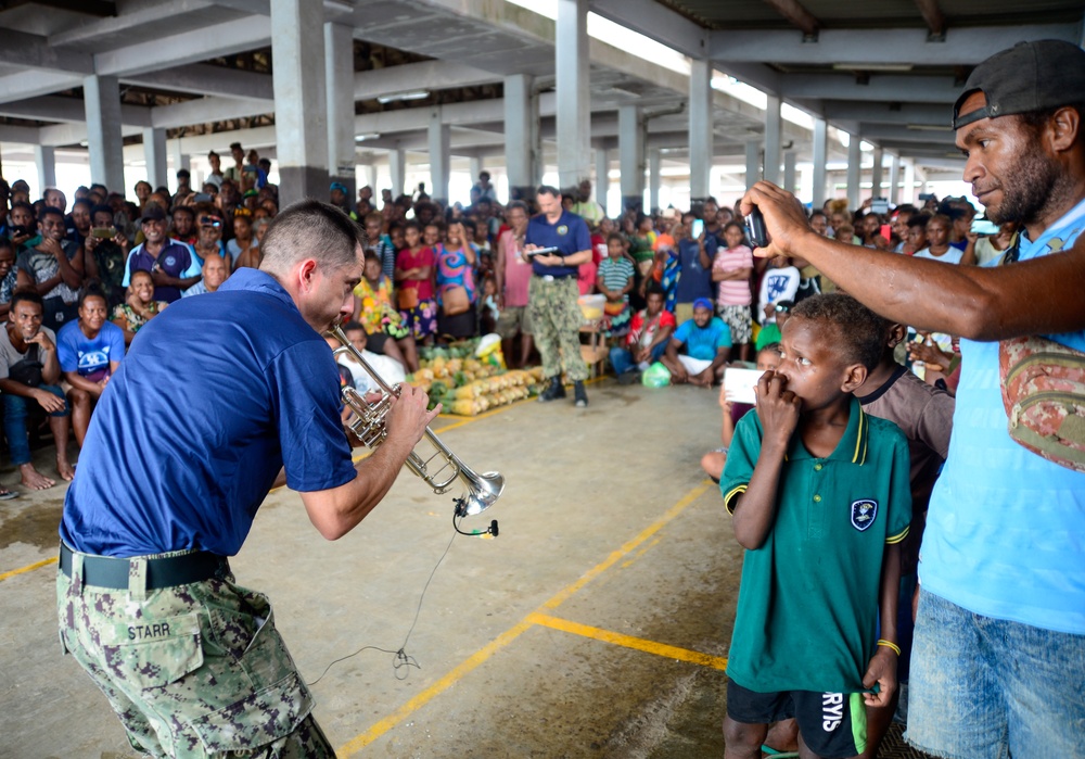 Pacific Partnership 2024-1: Auki Solomon Islands Band Concert