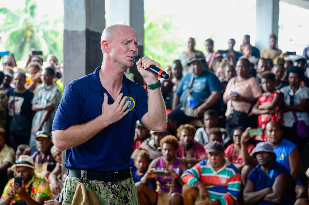 Pacific Partnership 2024-1: Auki Solomon Islands Band Concert