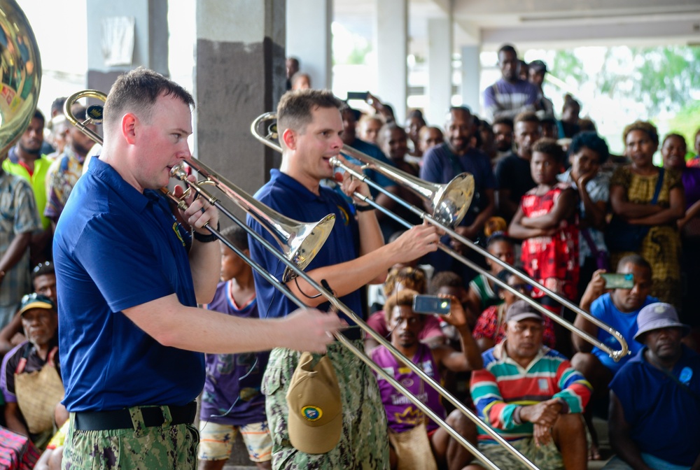 Pacific Partnership 2024-1: Auki Solomon Islands Band Concert